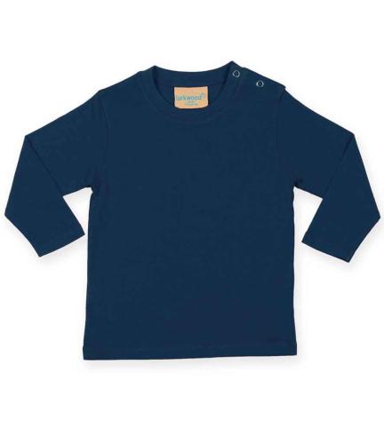 Larkwood Baby/Toddler Long Sleeve T-Shirt - NAV - 45385